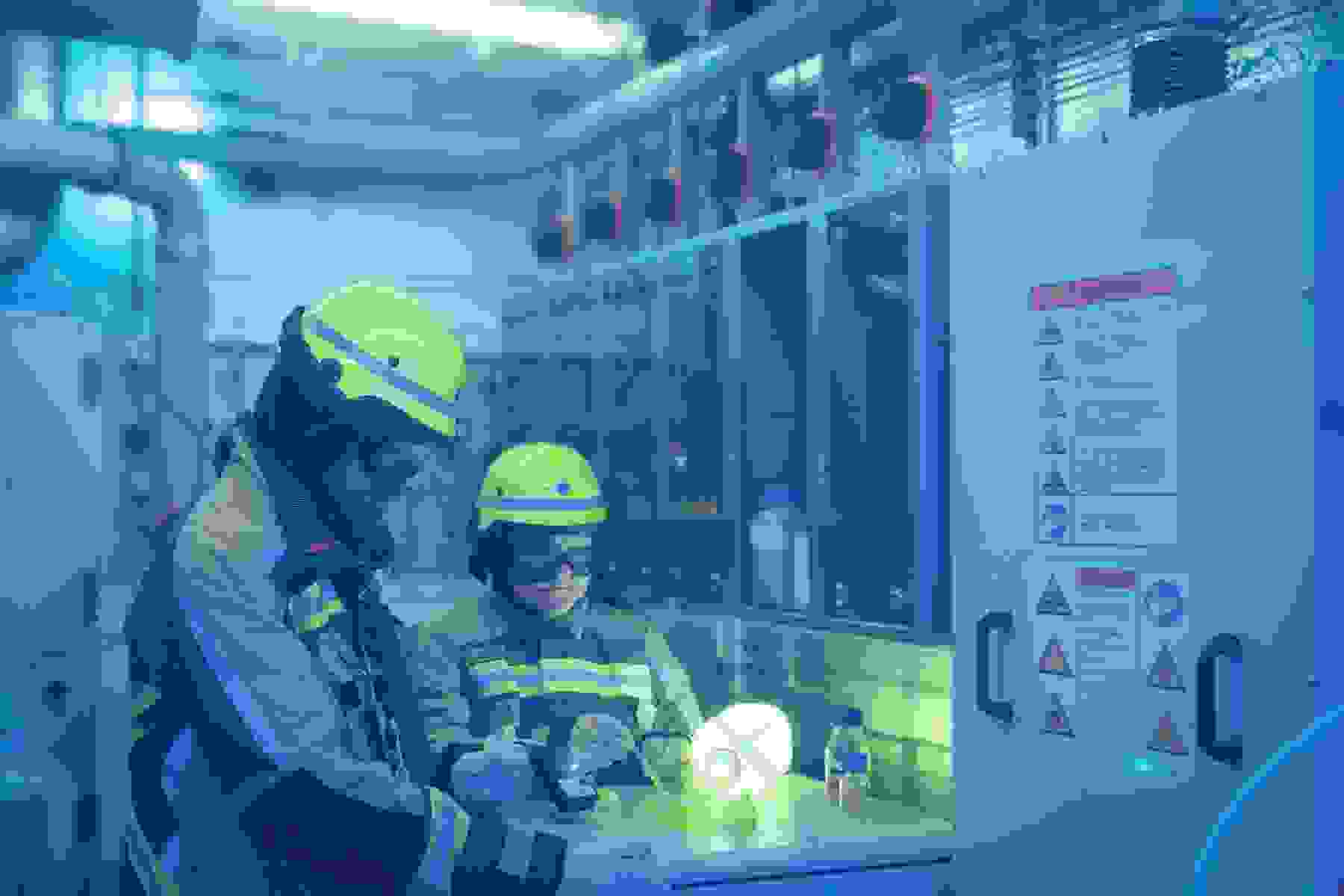 Mark Viebrock began incorporating graphene into his research on gas sensors during his postgraduate studies at the University of Bundeswehr Munich.As a volunteer firefighter, he is exploring the possibilities for an easy to operate gas sensor capable of detecting all gases and acids equally. Credit: Mark Viebrock